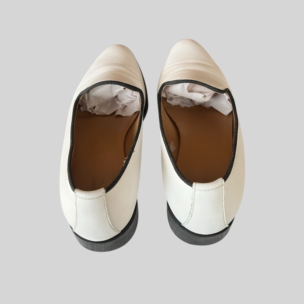 Everlane Women's White and Black Loafers - Picture 2 of 9